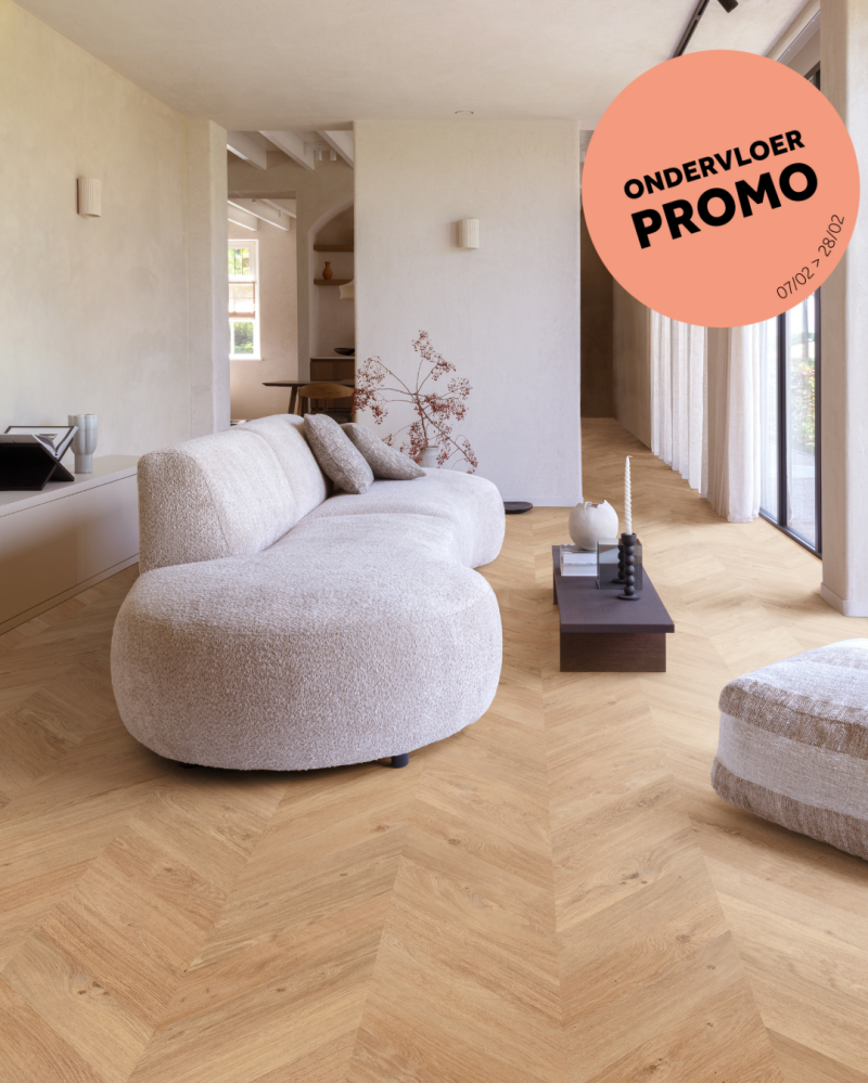 Batibouw actie - Gratis ondervloer Floorify 